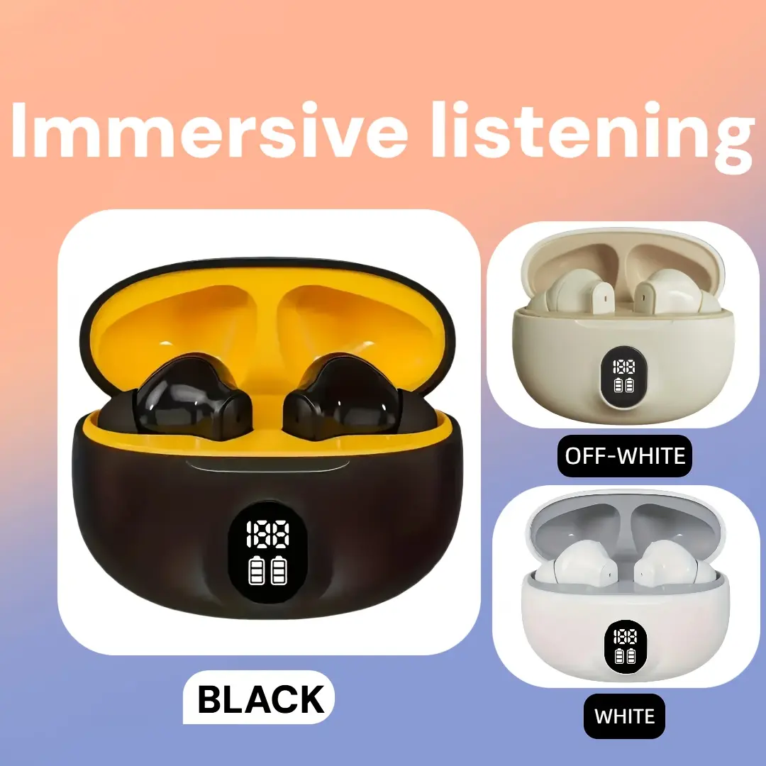 Brand-new In-ear Wireless Earbuds, LED Display, High-definition Stereo, Bass Microphone, Wireless Earbuds, Sports Earbuds, Music Earbuds - The Perfect Gift for Men And Women