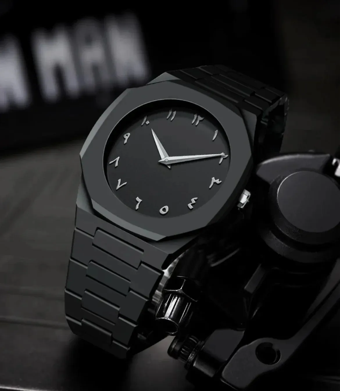 Black Arabic Aura Watch For Men Stylish Aura Watch 100% Original Watch Amazing Smart Watch