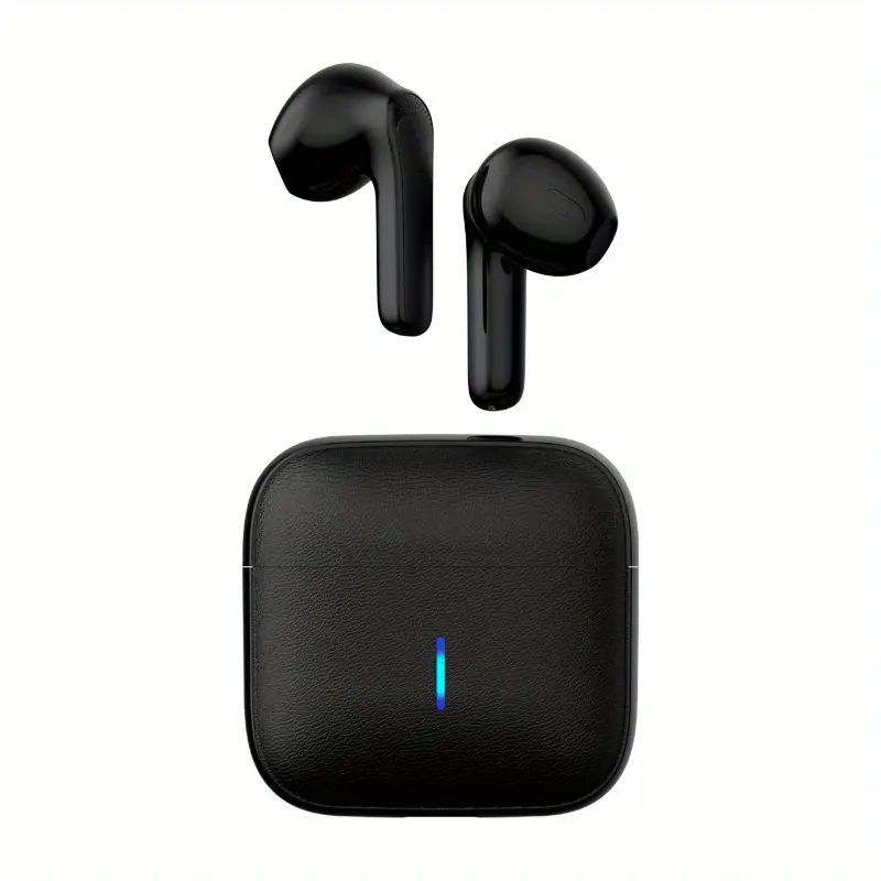 ANKRIYUL True Wireless Earbuds Earphones Headset Headphones with LED Power Display, Wireless Charging Case, Microphone for TV, Smartphone, Laptop, Sports