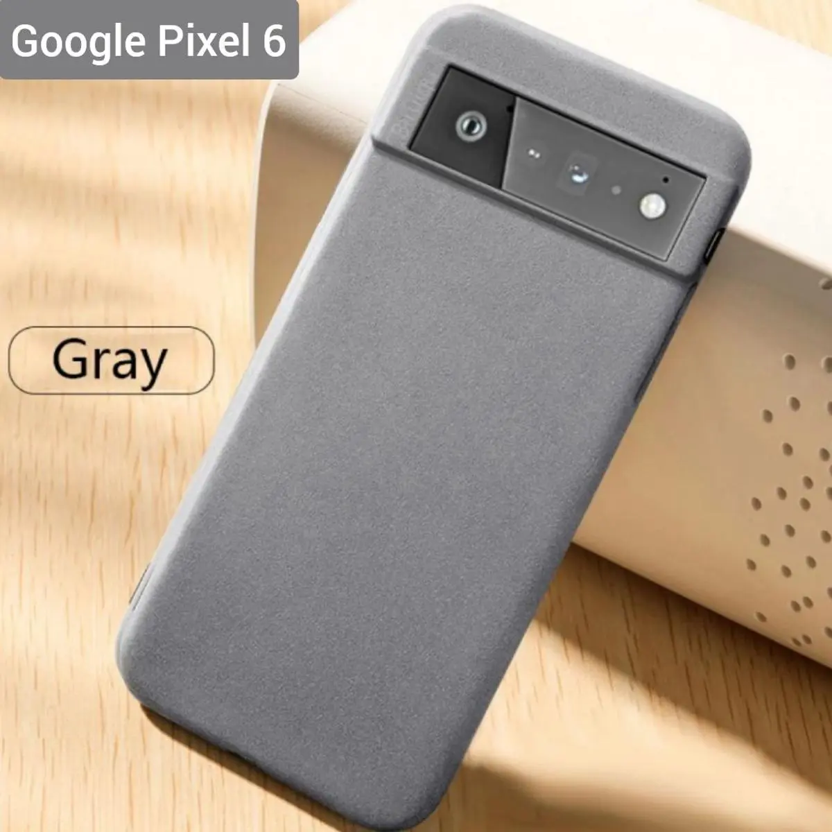 Google Pixel 6 Case Soft Sandstone Slim Matte Cover