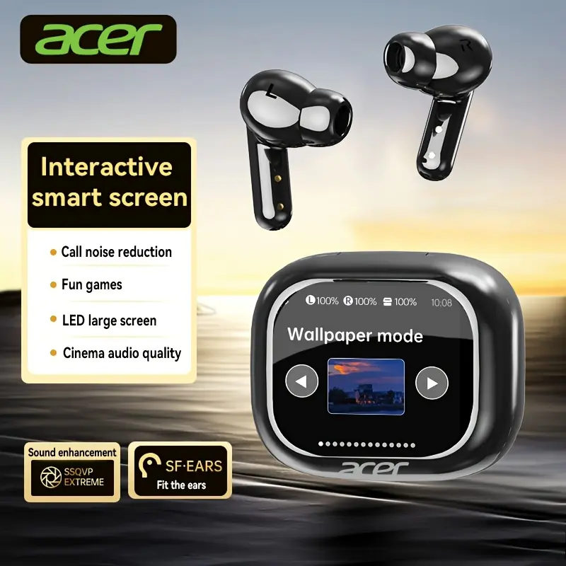 TWS Wireless Earbuds with Deep Bass Stereo + Call Noise Cancellation, Sports Running In-Ear Design, Low Latency Gaming Mode, HIFI Audio, Lightweight Touch Control, Stylish Design, Long Battery Life, Christmas Gift/Valentine'S Day Recommendation, Compatible with Multiple Devices Including Phones/Tablets/Laptops, Includes Charging Case, Earbuds Wireless, Tablet Audio Gear, Sleek Earbuds, Durable Plastic, Earbuds Wireless, Tech Enthusiasts, Best