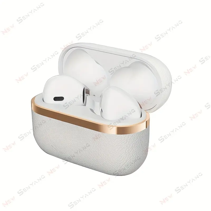 New Senyang True Wireless Music Semi In-Ear Headphones Couples Sports Mini Earbuds Video TWS 9D HIFI Stereo HD Calling Stereo Cortical Earphones for Android for Iphone Music Cellphone Smart Earpieces Headphones