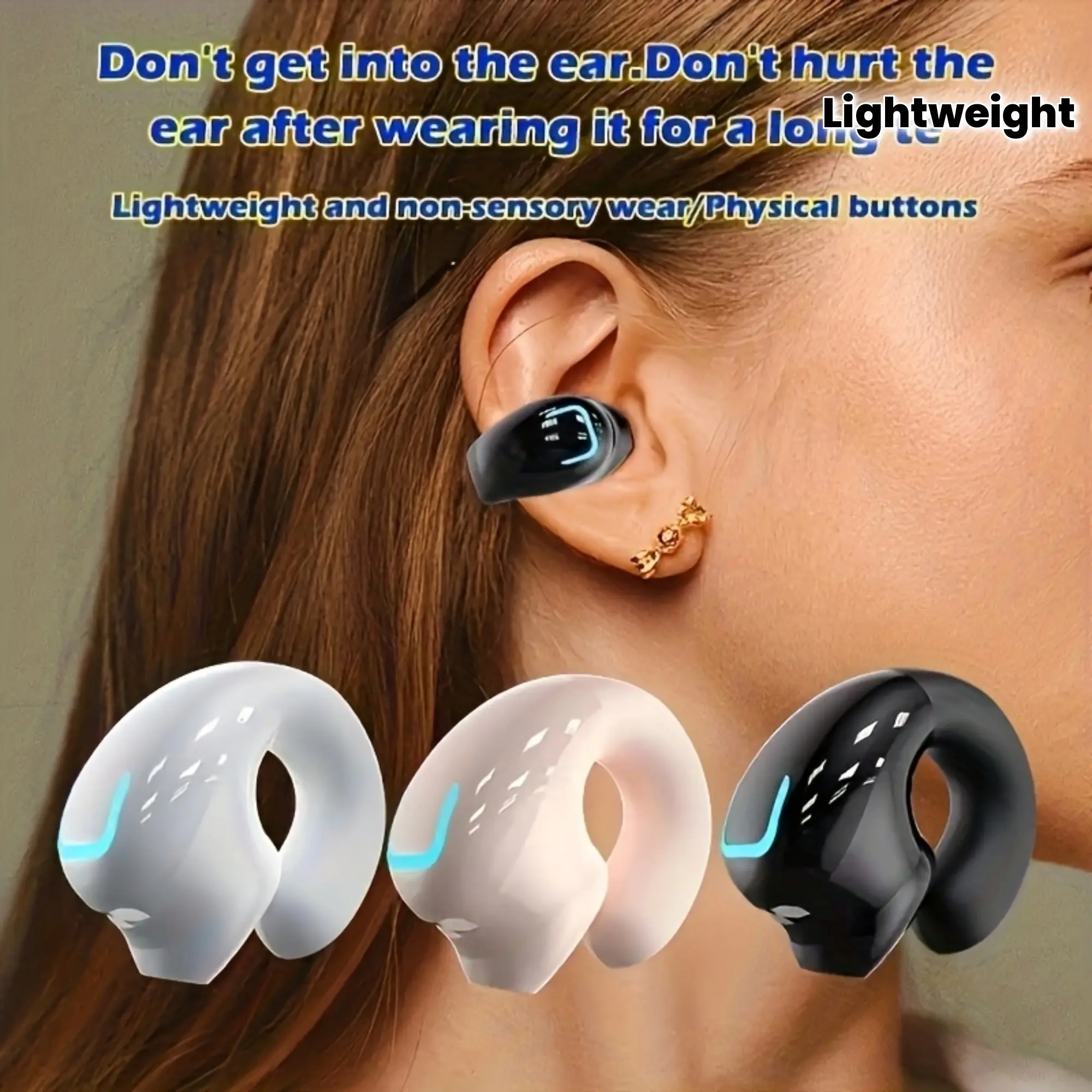 Wireless Earbuds with Lightweight Design, Low Latency Gaming, USB-C Charging, Compatible with PC/Phone/Tablet - for Gaming, Commute, Work - White/Black Options, Earbuds Wireless, Tech Accessories, Modern Earphones, Snug Fit Earphones, Travel Earphones, Compact Design, Ergonomic Fit, Office Workers