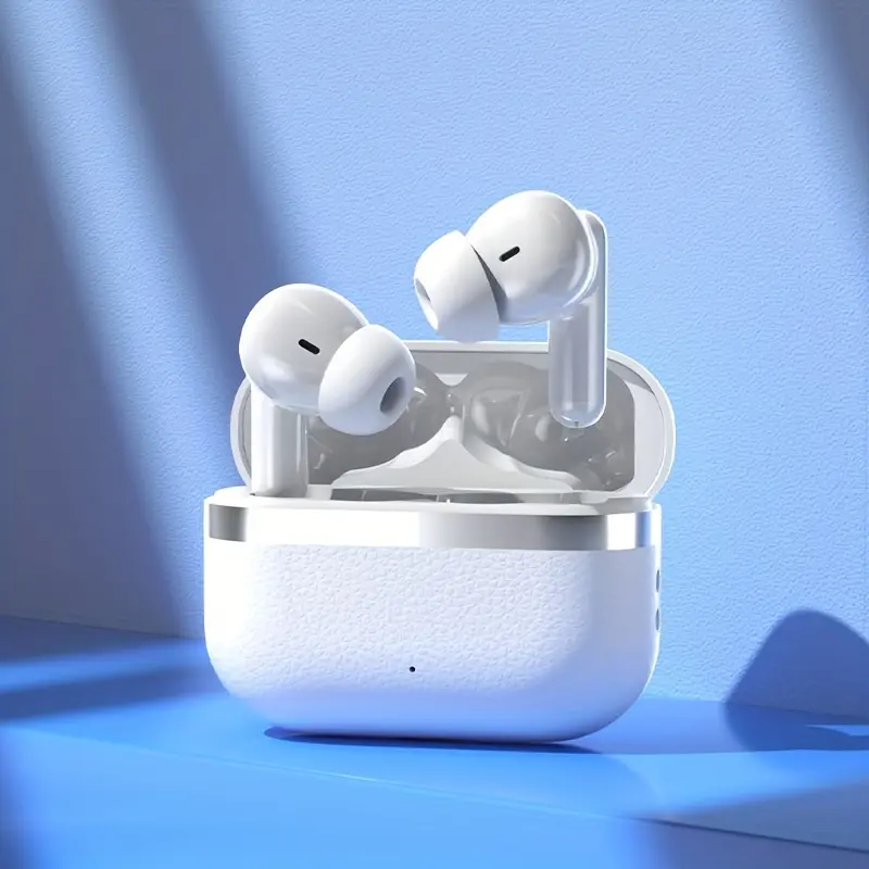 New Style True Wireless Music Cortical Semi In-Ear Headphones Couples Sports Mini Earbuds Video TWS 9D HIFI Stereo HD Calling Stereo Earphones for Android for Iphone Music Cellphone Smart Earpieces Headphones