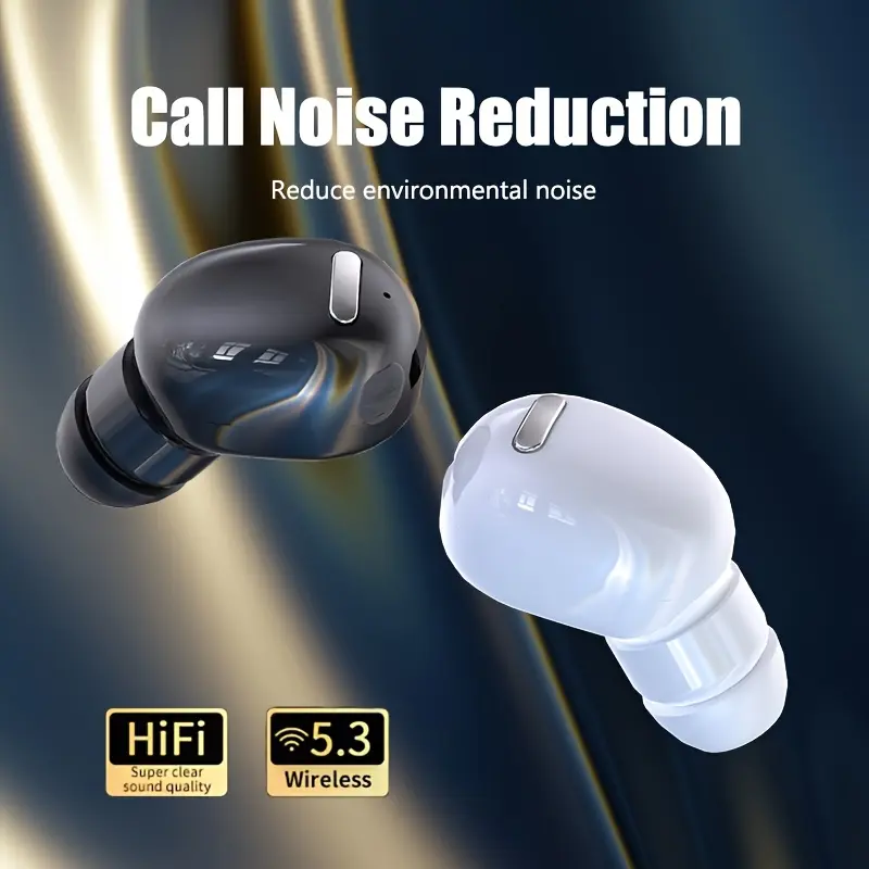 Compact Wireless Earbuds, Wireless Listening, Stylish Audio, Highquality Sound, Inear Headphones, Music Lovers