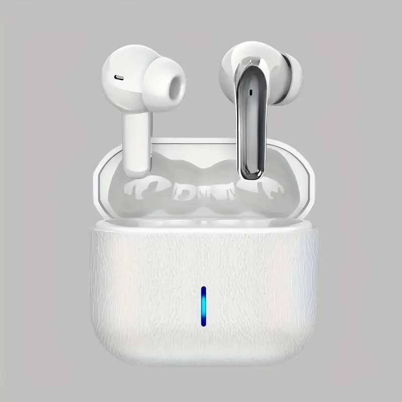 2025 New Senyang True Wireless Music Semi In-Ear Headphones Couples Sports Mini Earbuds Video TWS 9D HIFI Stereo HD Calling Stereo Cortical Earphones for Android for Iphone Music Cellphone Smart Earpieces Headphones