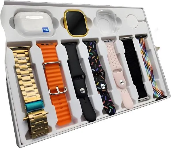 smart watch Y80 ULTRA Smart Watch 2.02 inch high-definition large screen high configuration version+8 strap combination+case