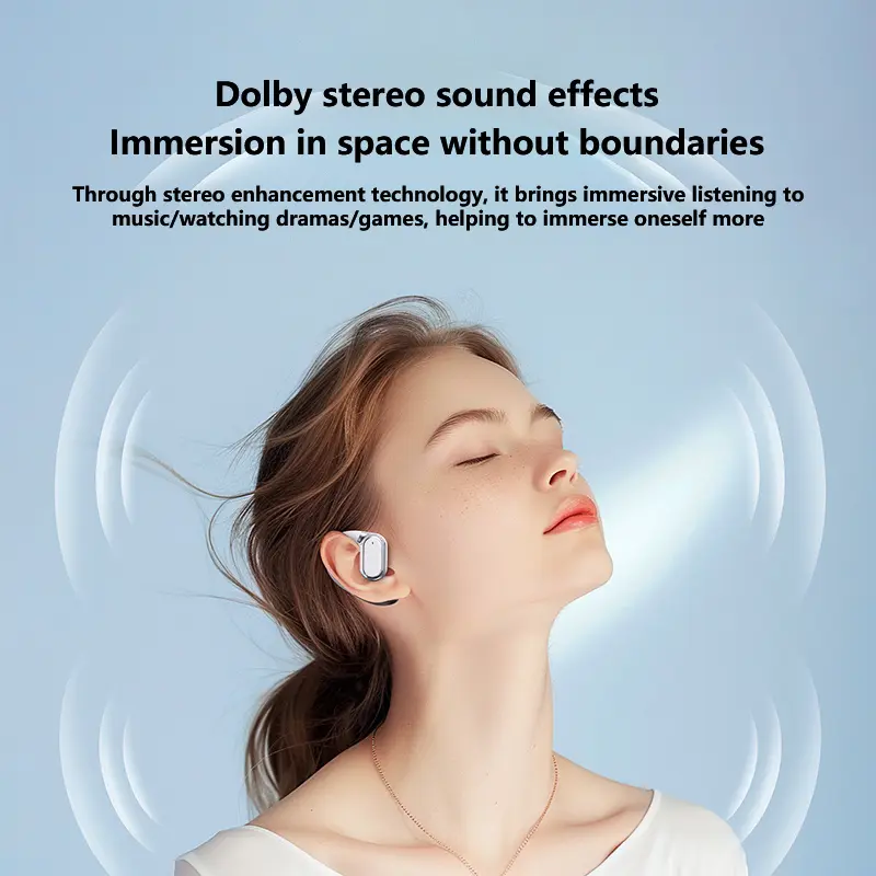 Newly Upgraded True Wireless Earphones with New 2-in-1 Design Ultra-High Sound Quality | Clear Calls | 30 Hours of Battery Life