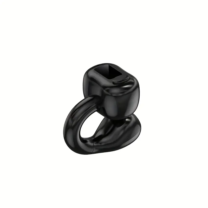 Wireless Clip-On Earbuds with Digital Display - 20H Playtime, Noise-Canceling Mic, USB Charging for Running, Gym & Cycling - Compatible with iOS/Android