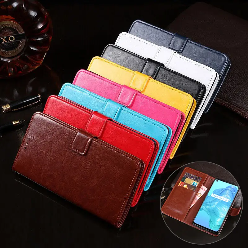 infinix smart 8 / smart 8 pro / HOT 40i / TECNO SPARK 20 / SPARK GO 2024 Case, Premium PU Leather Magnetic Shockproof Book Stand Folio Flip Wallet Case Cover with Card Holder high