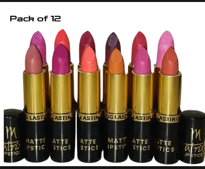 Matrix Matte Lipstick Pack Of 12