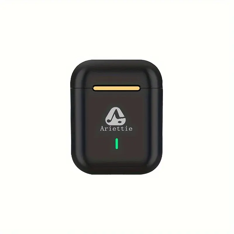 Ariettie Brand J18 Headset - True Stereo Wireless Earbuds, TWS Sports & Gaming with Mic, Touch Control, USB-C, Lithium Battery, Navy Blue