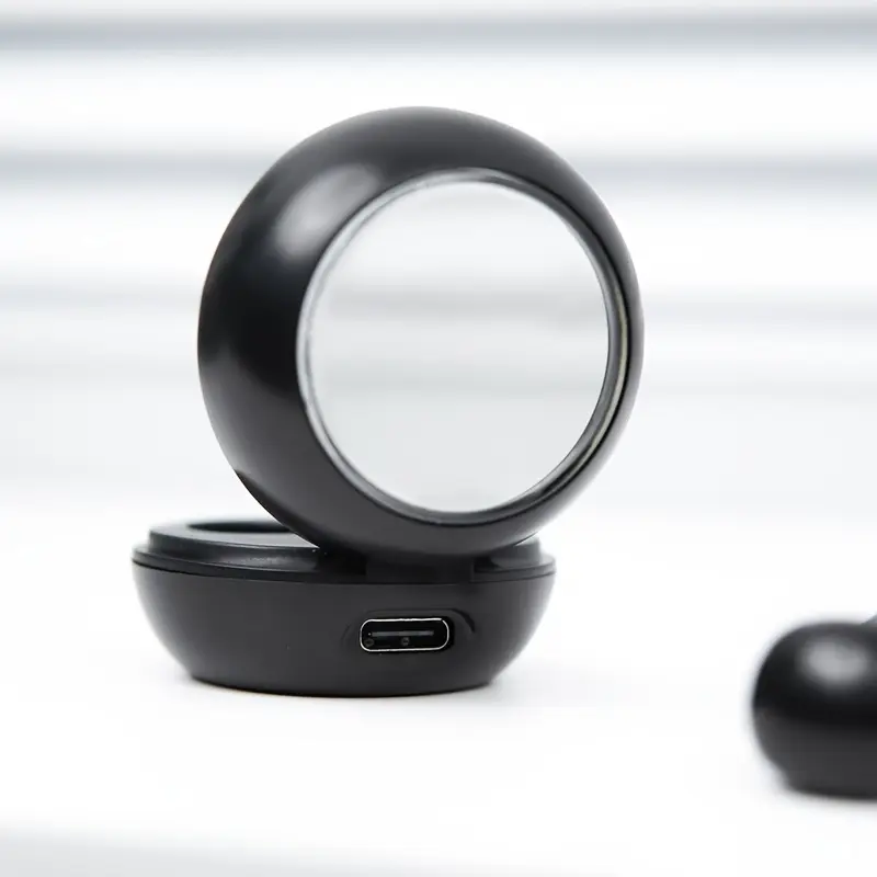 1pc New Wireless Mini Sleep Earbuds with Low Latency, High-Quality Sound, Digital Display, Anti-Drop Charging Case, and Ultra-Long Battery Life