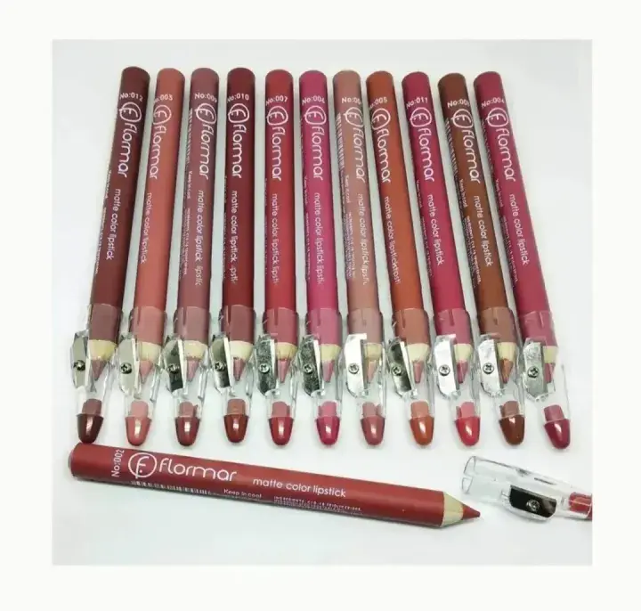 New Lipstick Pencil pack of 12 Lip liner Lip Pencil Set