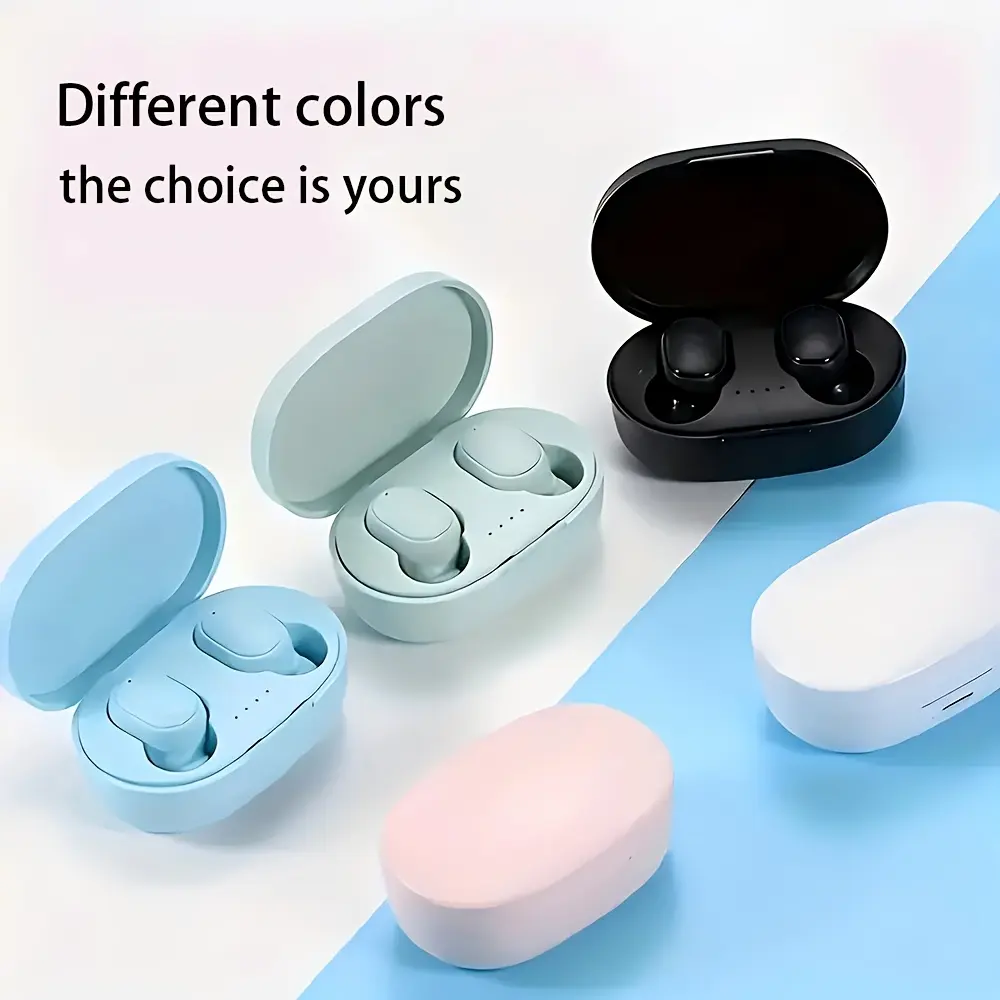 New Wireless Headphones, Long Battery Life, High-Quality Music Earbuds, Clear Calls, Lightweight And Portable Design, Compatible with Mobile Phones, Computers, Etc., Equipped with a Charging Case, Stylish Appearance, Suitable for Sports, Office, And Commuting