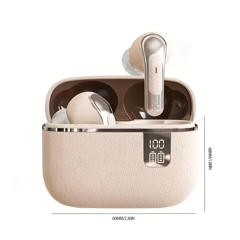 WoSD 2025 New TWS Wireless Headset Earbuds- Unrivalled true wireless freedom ergonomics for ultimate comfort and HIFI sound with Bass, ACC Stereo HD Calling and- Ideal for Android for iPhone, ideal for sports and music lovers!