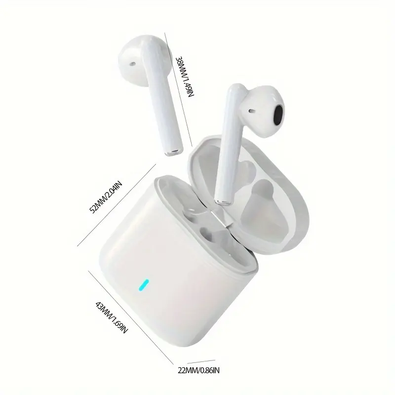 WoSD 2025 New TWS Wireless Headset Earbuds - Unrivalled true wireless freedom ergonomics for ultimate comfort and HIFI sound with Bass, ACC Stereo HD Calling and - Ideal for Android for iPhone, ideal for sports and music lovers!